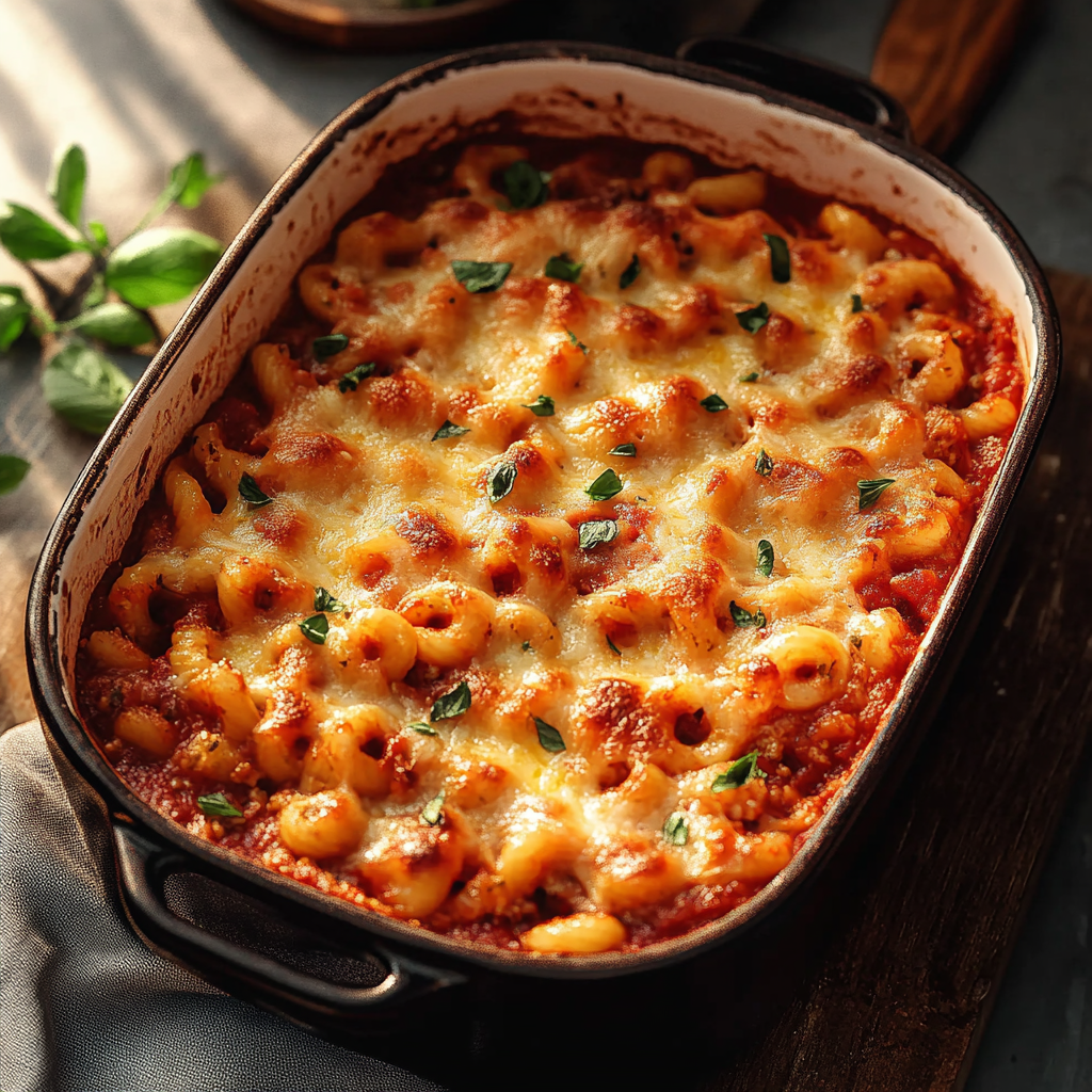 Beefaroni and Goulash dishes side by side, showing their distinct ingredients and preparation styles.